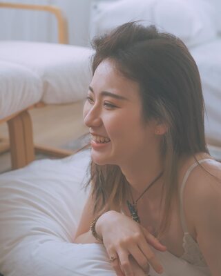 画像のタグ: Asian, Chinese, LetheKhaos, Smiling, Face, Lingerie