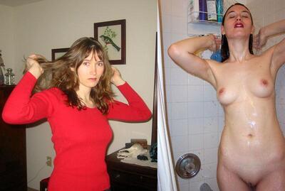 画像のタグ: Brunette, Small Tits, Tummy, Shower
