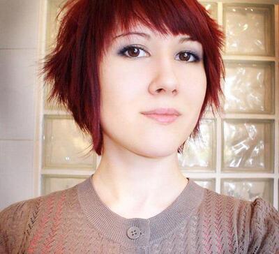 画像のタグ: Redhead, Face