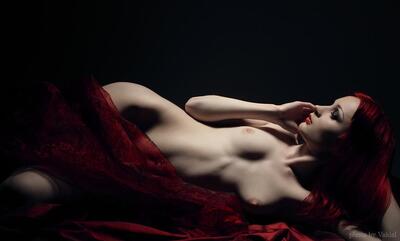 Redhead, Small Tits, Art